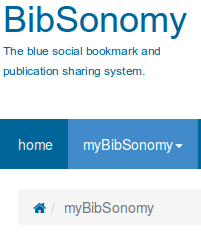 [Translate to English:] BibSonomy