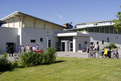 Das Große Hörsaalgebäude auf dem Campus der FH Kiel