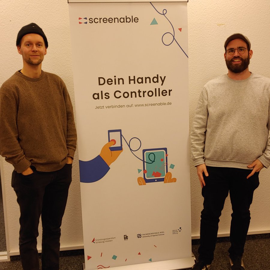 Start-up von FH-Absolventen: ‚screenable‘ entwickelt sich weiter