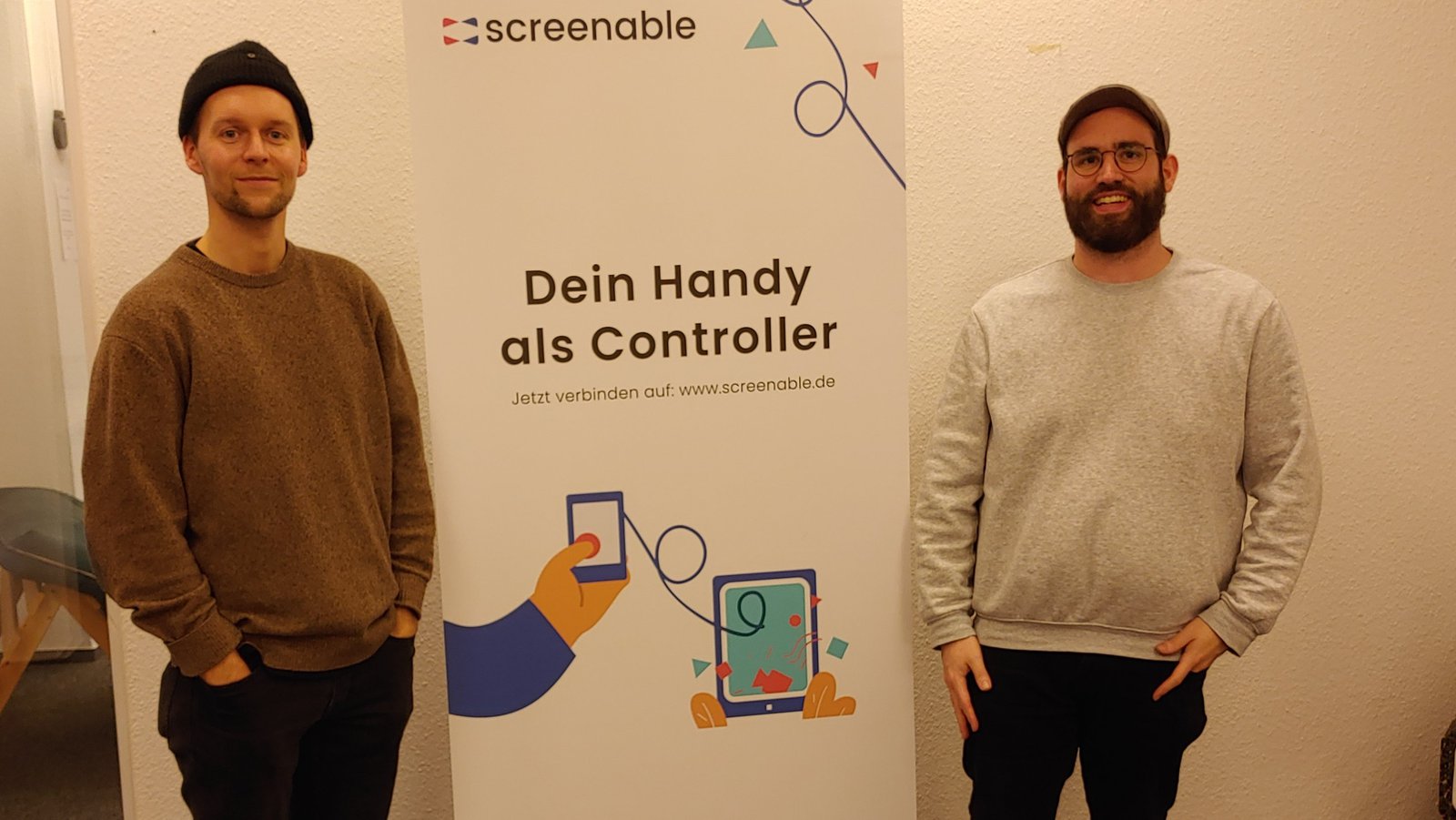 Gründer des Start-ups 'screenable'