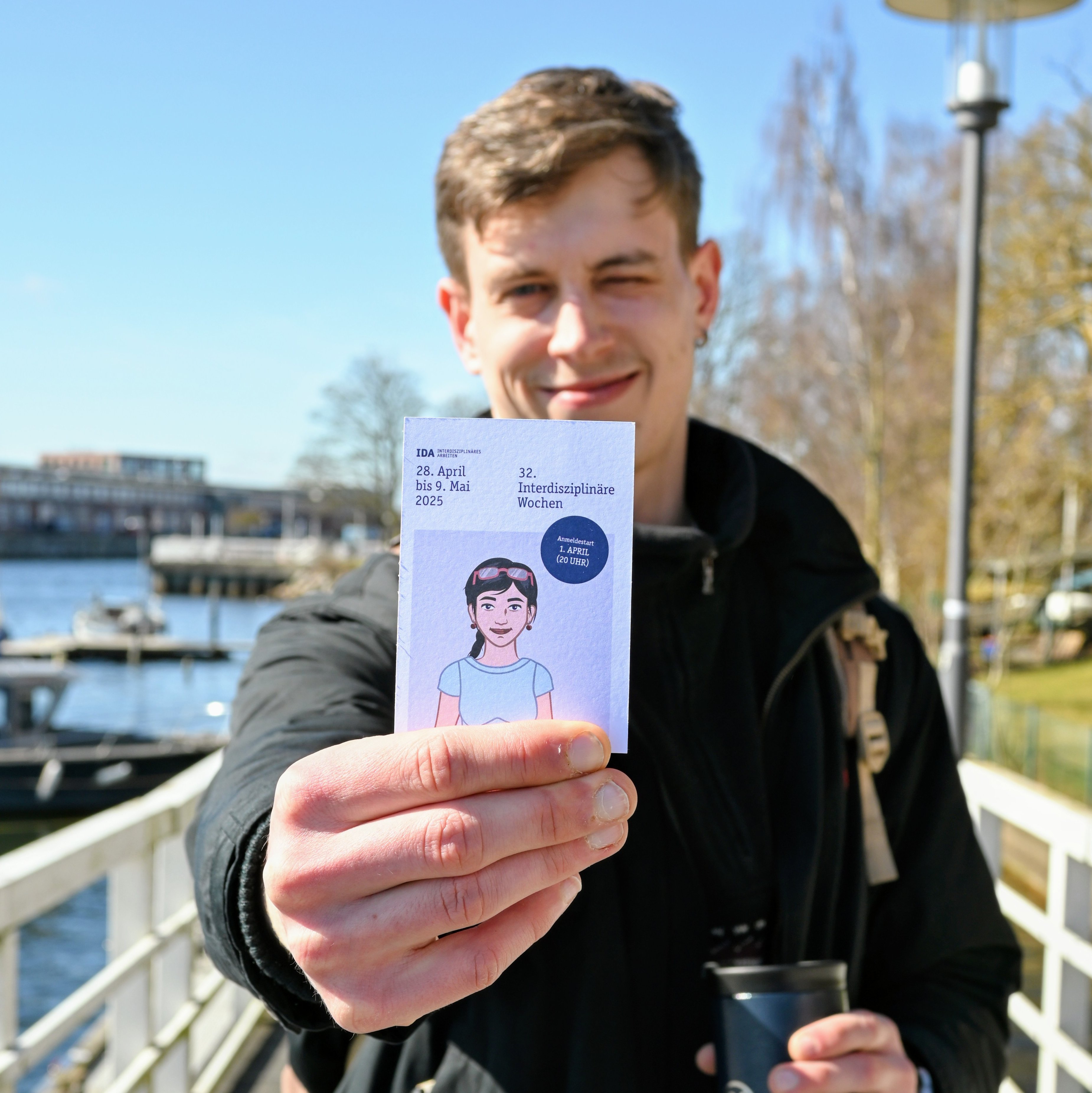 Masterstudent Lukas Schröder lernte im Rahmen der IDW neue Facetten kennen.