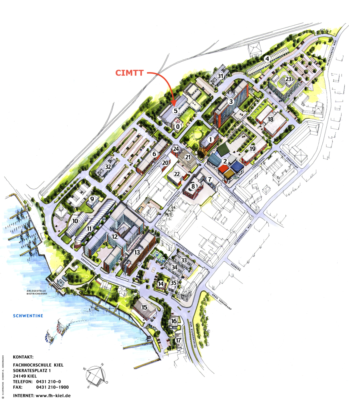 [Translate to English:] Lageplan