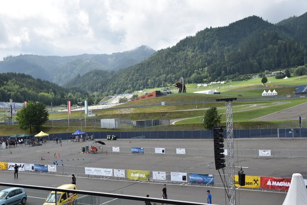 In dieser Woche hat das Team seine Zelte am Red Bull Ring in der Steiermark aufgeschlagen. Foto: Raceyard