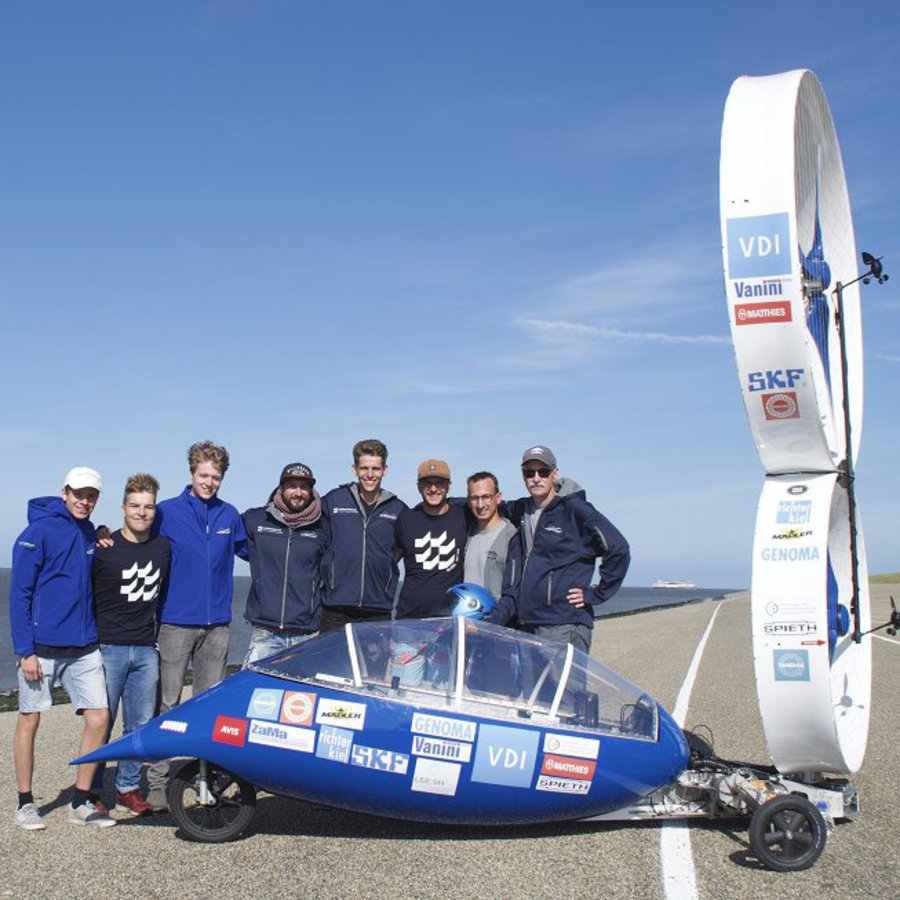 Das Baltic-Thunder-Team der FH Kiel