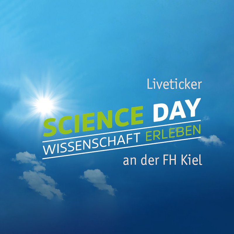 Banner des Science Day an der FH Kiel