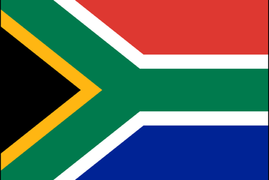 Flagge von Südafrika