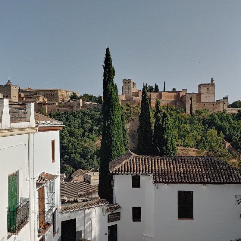 Eine Stadtansicht von Granada