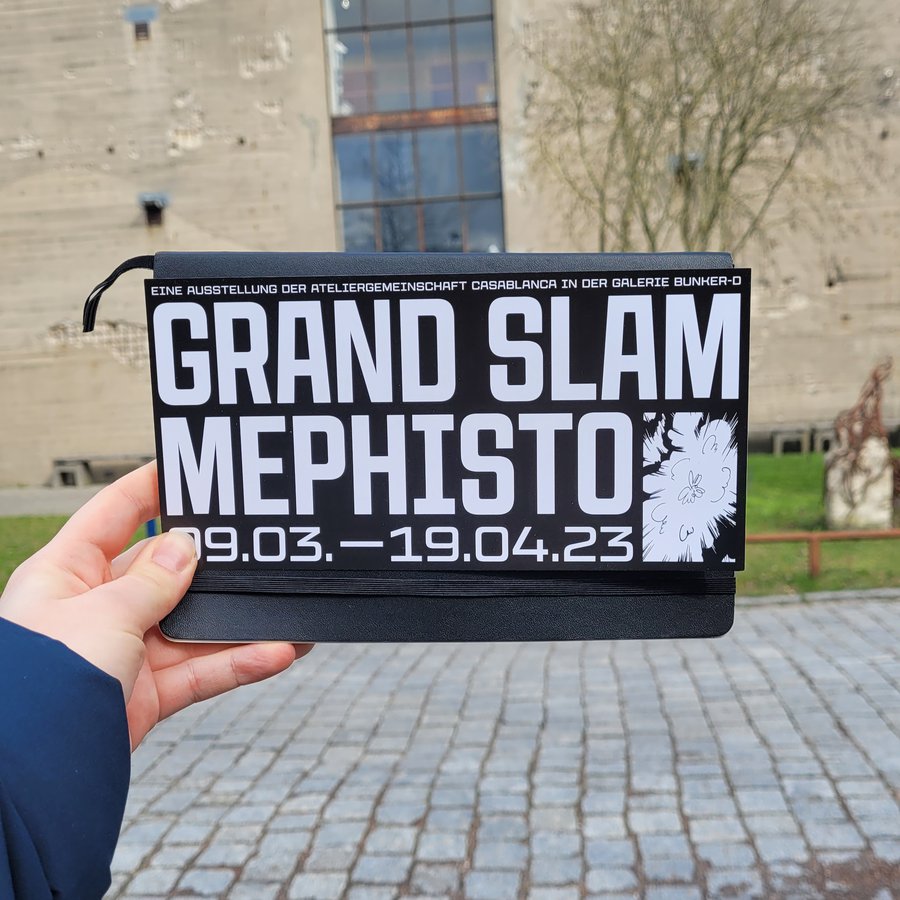 Grand Slam Mephisto - Ausstellungsflyer