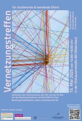 Poster Vernetzungstreffen Studieren mit Kind