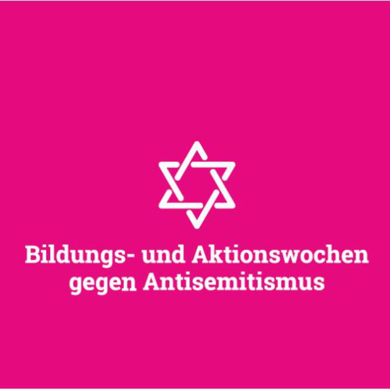 Slogan Shalom ihr Verbündeten!* Die sich im Kampf gegen Antisemitismus und für jüdisches Leben engagieren. Grafik: Amadeu-Antonio-Stiftung..   