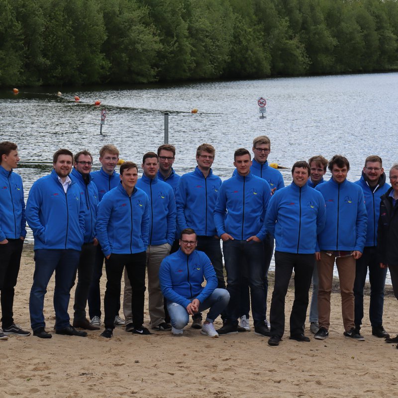 Gruppenbild am Strand