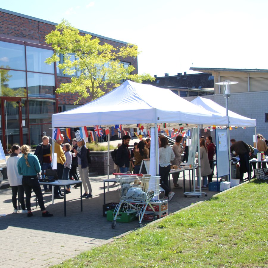 Pagoden auf dem Campus