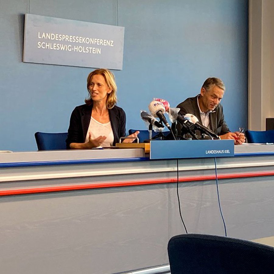 Landespressekonferenz Schleswig-Holstein