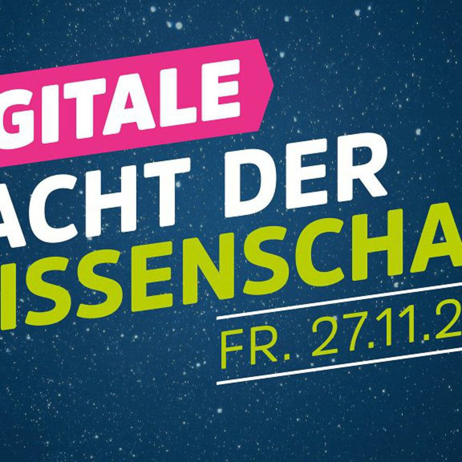 Digital Header der Nacht der Wissenschaft 