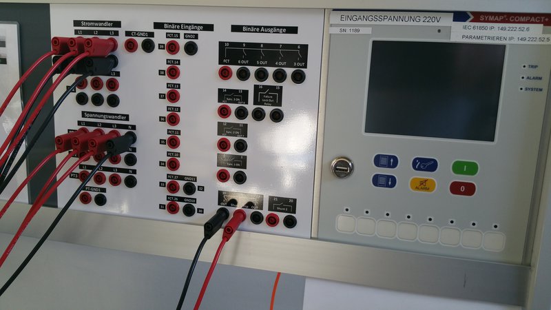 A picture of an electric measuring device which provides inputs to connect to other devices