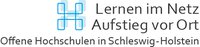 Logo des Projekts LINAVO - Lernen im Netz, Aufstieg vor Ort. Offene Hochschulen in Schleswig-Holstein
