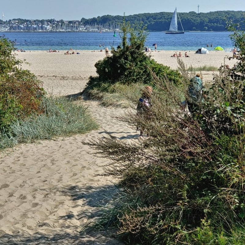 Falckensteiner Strand. Foto: Leon Gehde