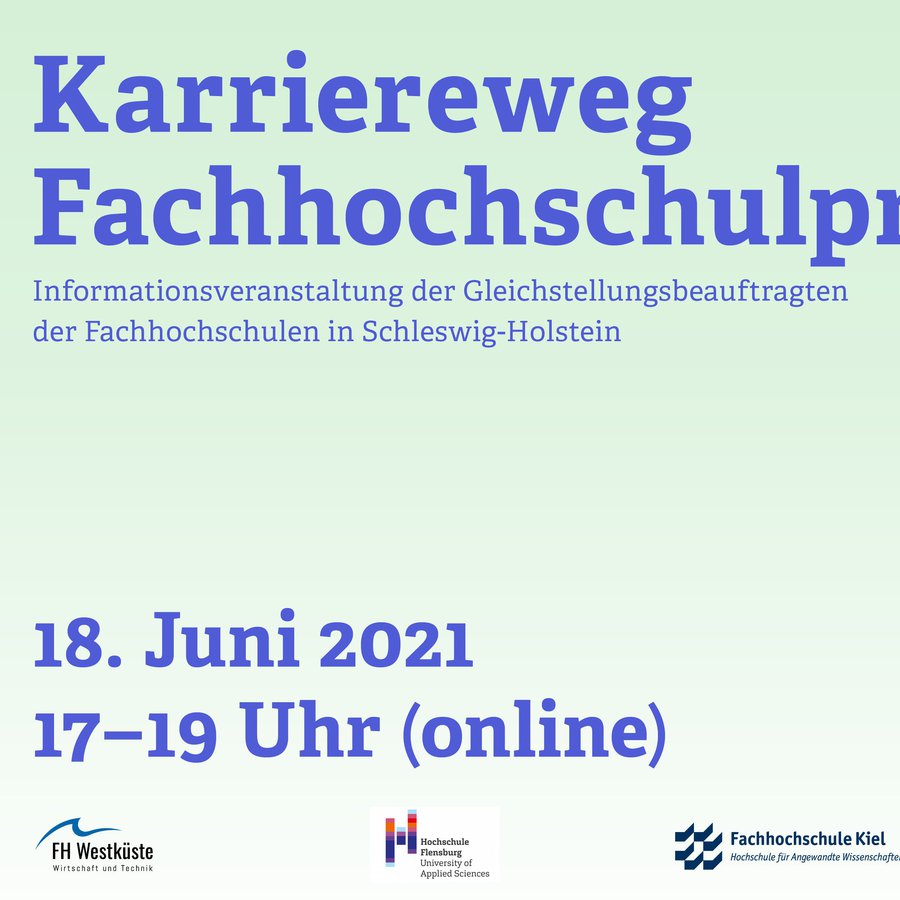 Veranstaltungsankündigung Karriereweg Fachhochschulprofessorin.