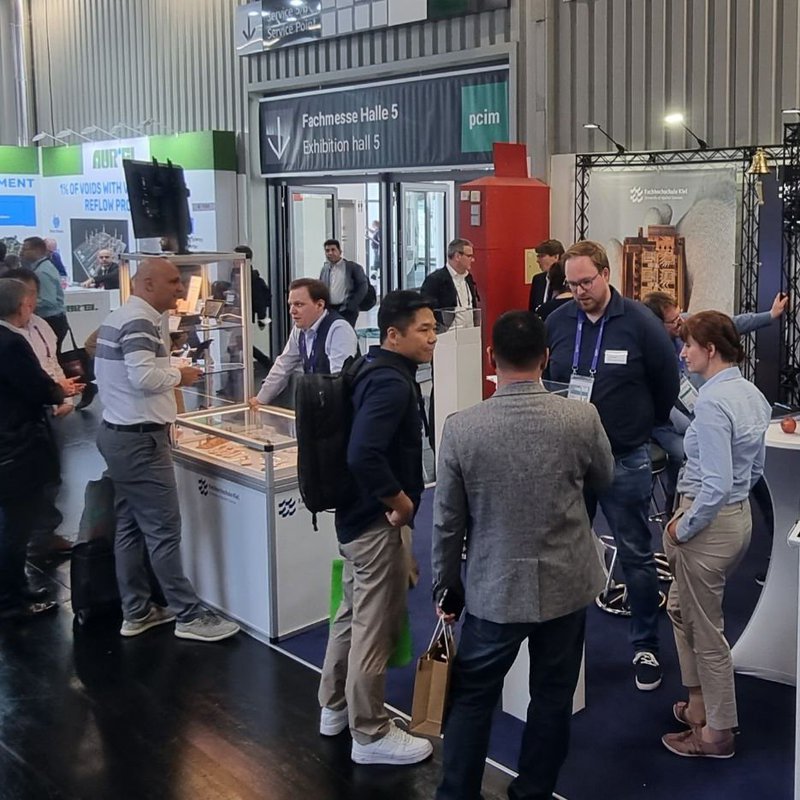 Ein Messestand