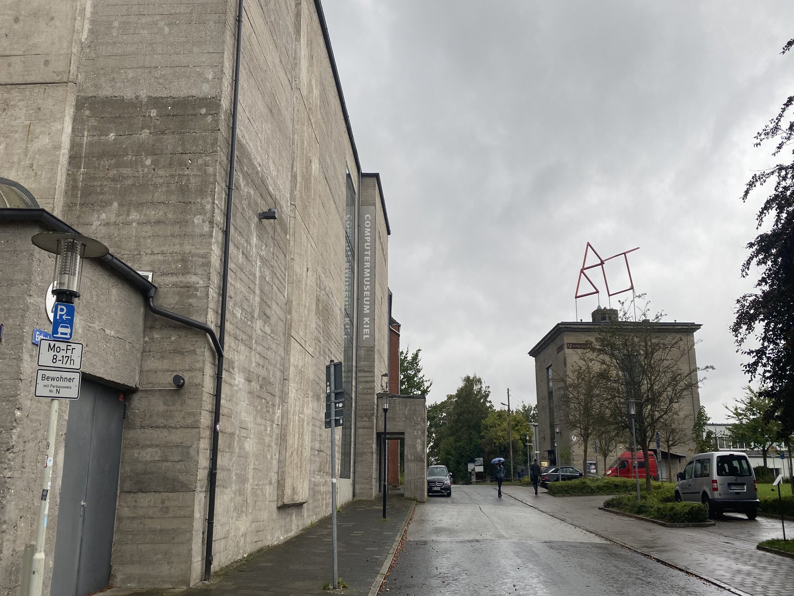 Bunker auf dem Campus der FH Kiel