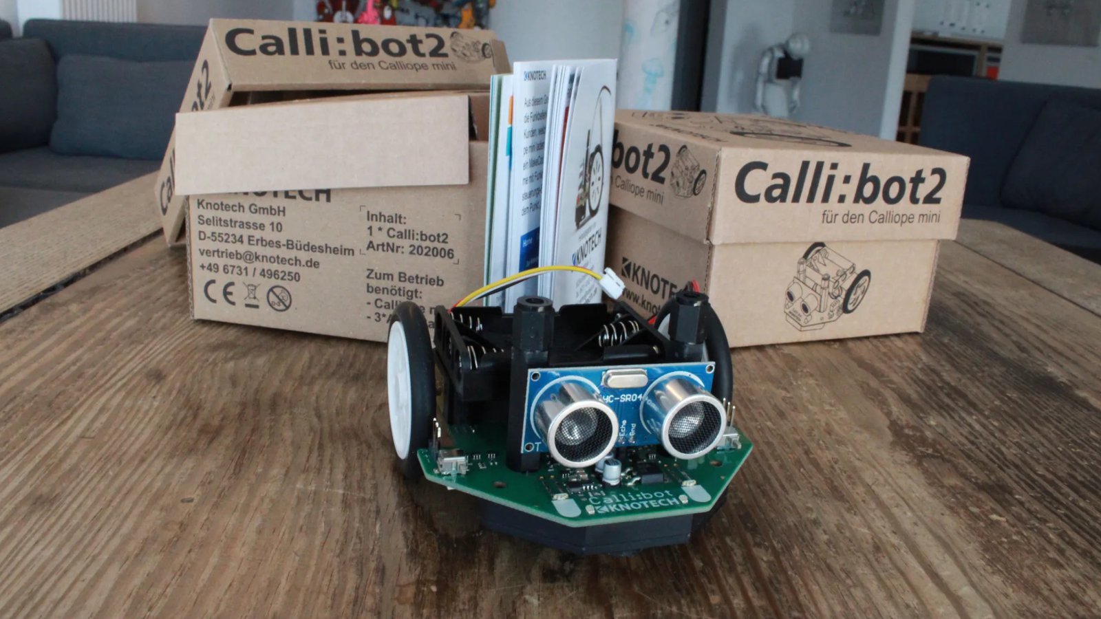 Calibot aus der Ausleihbox
