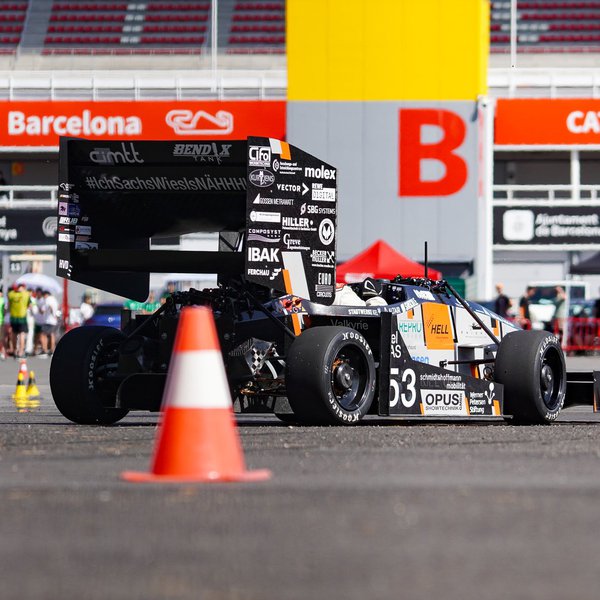 der Tekiel A 23 E Valkyrie des Formula Student Teams Raceyard