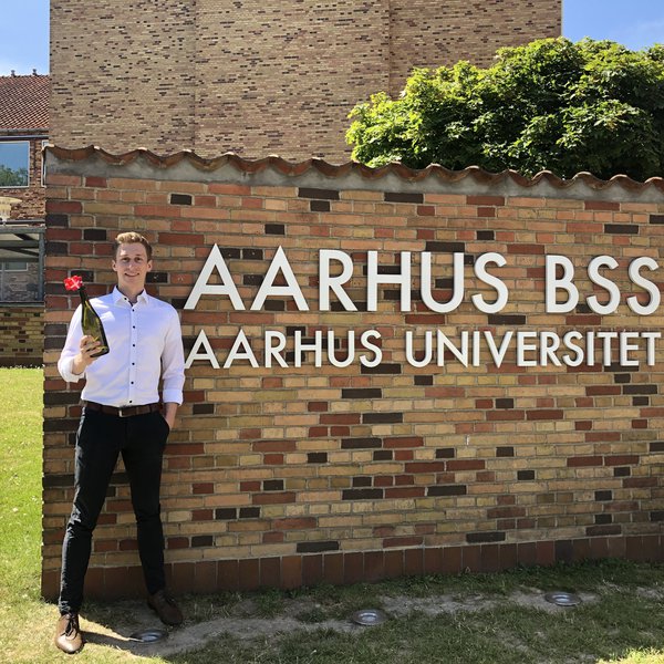 2019 hat Tim Hinz seinen Master-Abschluss an der Aarhus University absolviert. (Foto: Hinz)