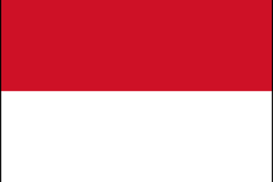 Flagge von Indonesien