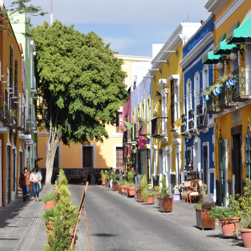 Straße in Monterry, Mexiko. Foto: Tobias Specker