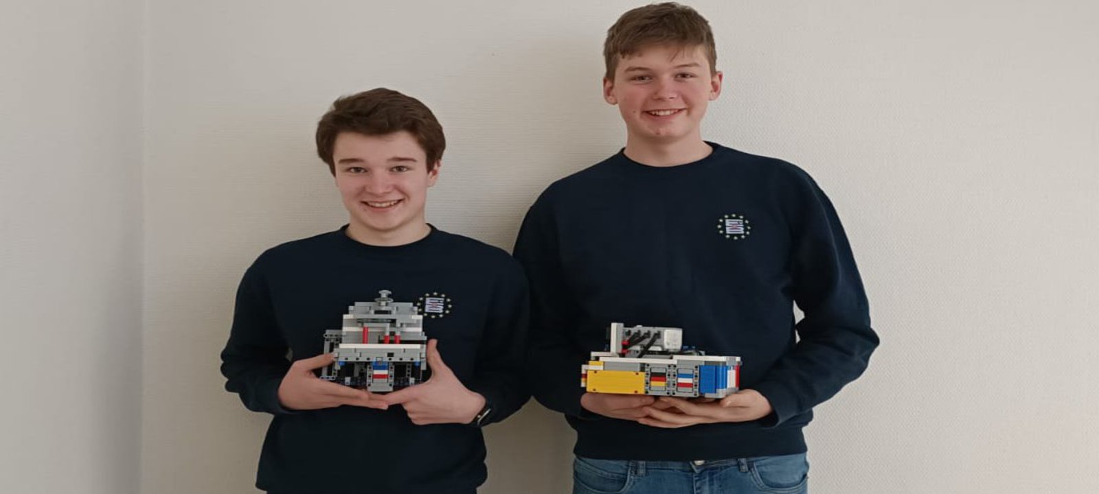 Mit Kai Prinzenberg und Benedikt Wolf aus Ahrensburg ist auf der nächsten Lego League wieder zu rechnen. Foto: Brahms