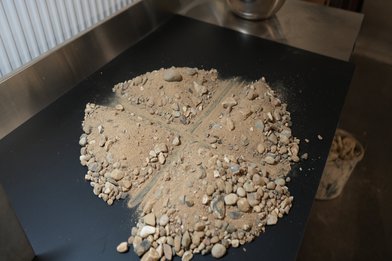 geteilte Probe