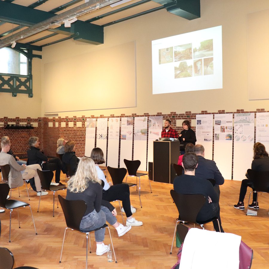 Abschlusspräsentation des Workshops des Bund Deutscher Architekten zu den Schroeder-Schulen in Kiel