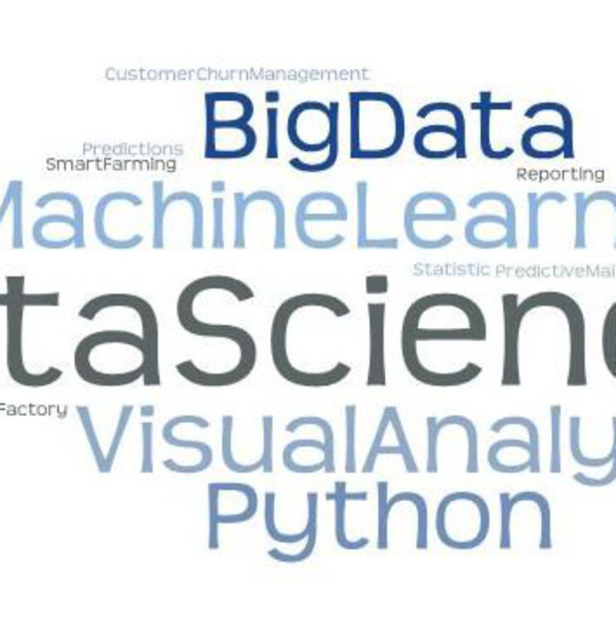 Tagcloud zu Data Science