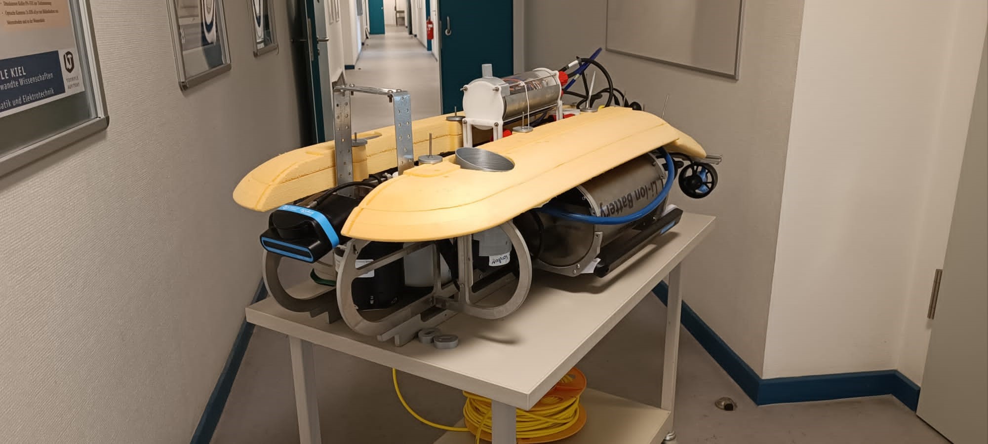 Foto: Brahms ein autonomes Unterwasserfahrzeug