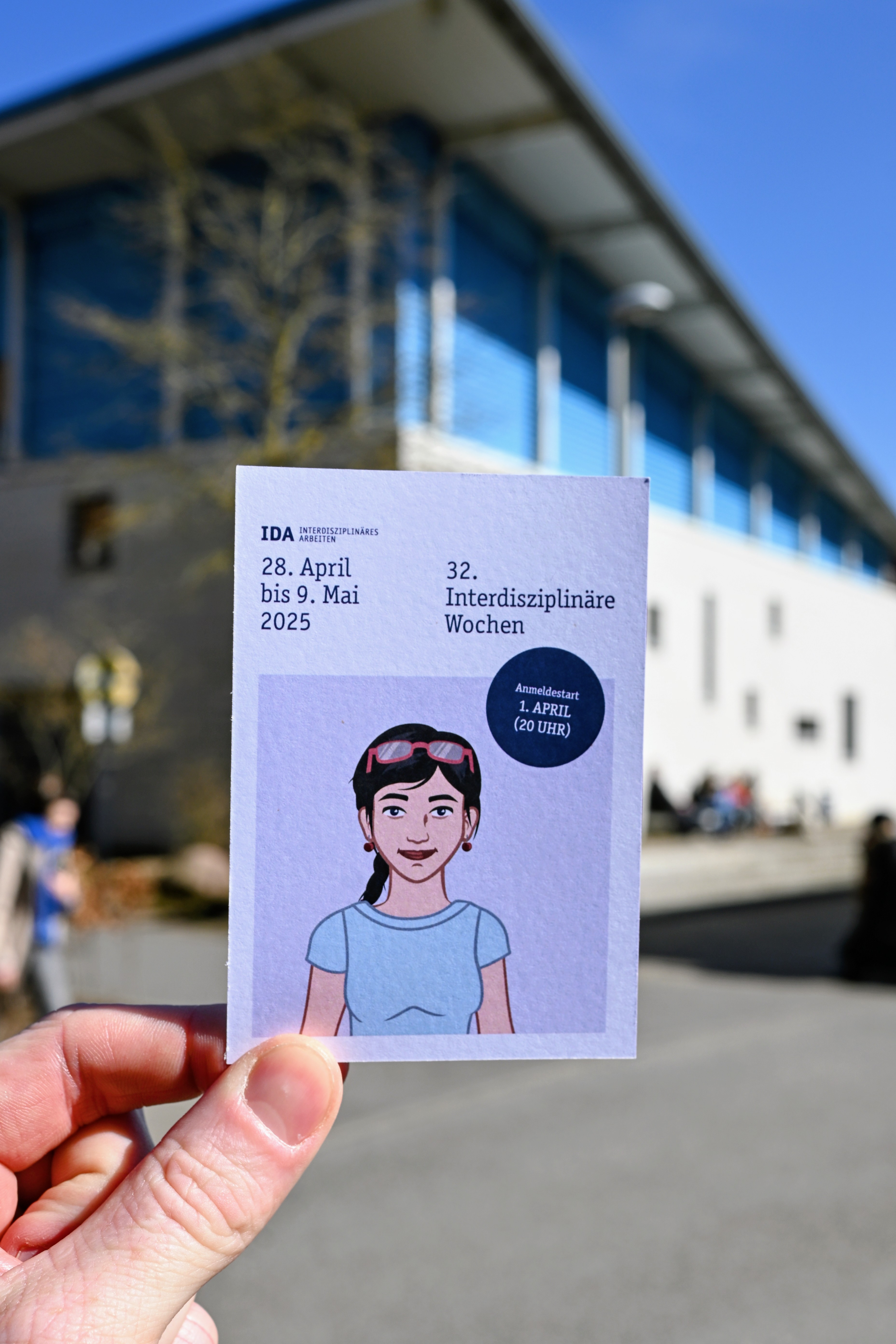 Vom 28. April bis 9. Mai 2025 finden die 32. Interdisziplinären Wochen (IDW) statt.