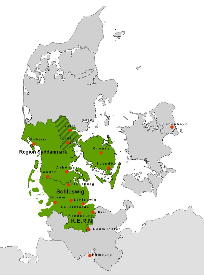 Interreg Region Map