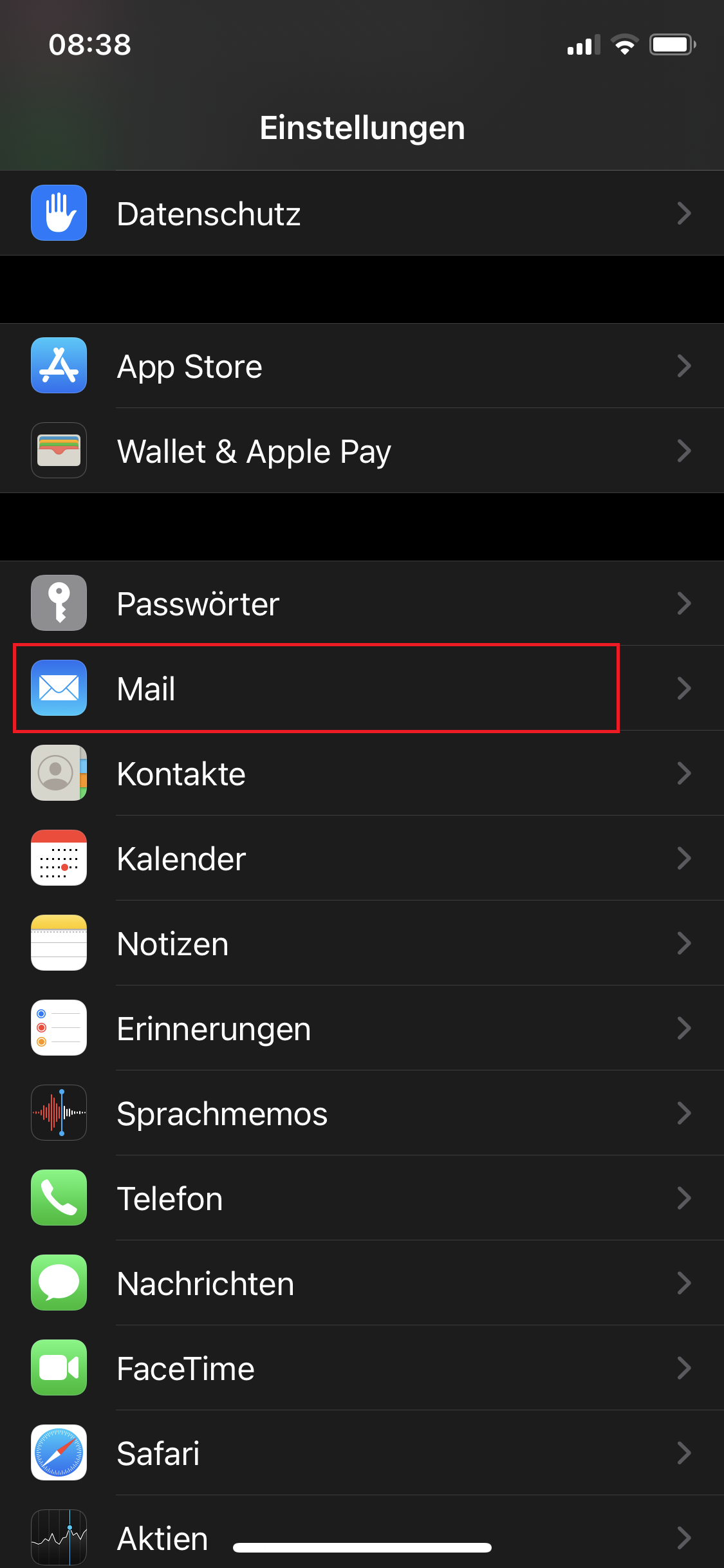 Iphone Ipad Mit Exchange Verbinden Fachhochschule Kiel